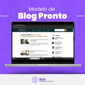 Modelo de Blog Pronto