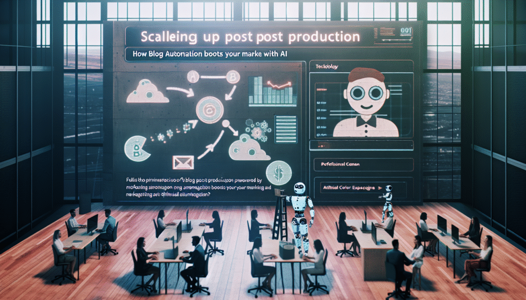 Escalando a Produção de Posts: Como a Automação de Blogs Impulsiona Seu Marketing com IA