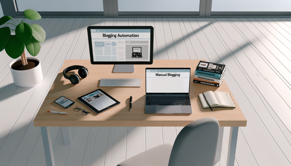 Comparação: Ferramentas de Automação de Blog ou Redação Manual? Qual a Melhor?