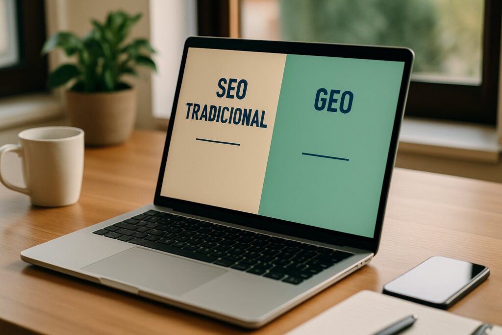 Comparação entre SEO tradicional e GEO: qual é mais eficaz em 2026?