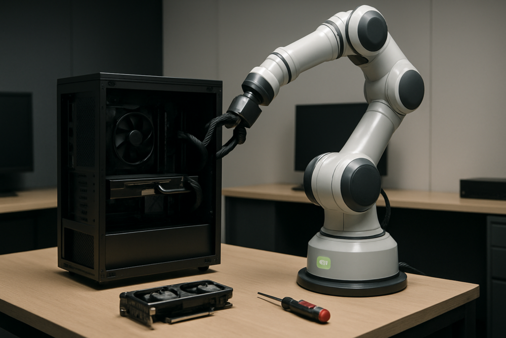 O Futuro da Montagem de PCs: Robôs Autônomos da Nvidia Transformam o Mercado