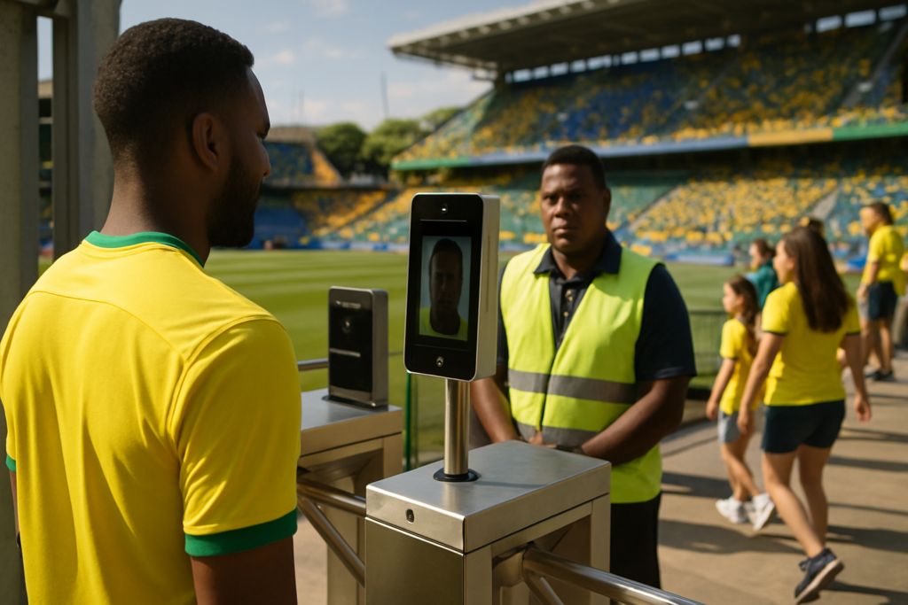 A Revolução da Biometria Facial nos Estádios Brasileiros: Segurança e Inclusão em Jogo
