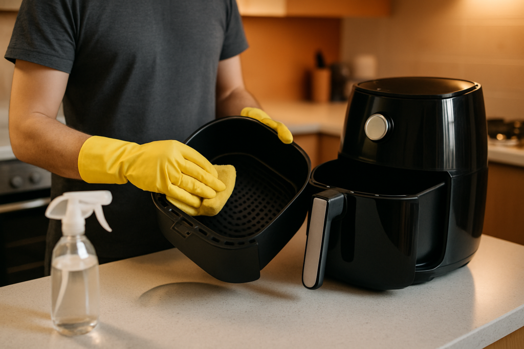 Os Segredos da Limpeza da Airfryer: 10 Erros que Podem Arruinar seu Eletrodoméstico