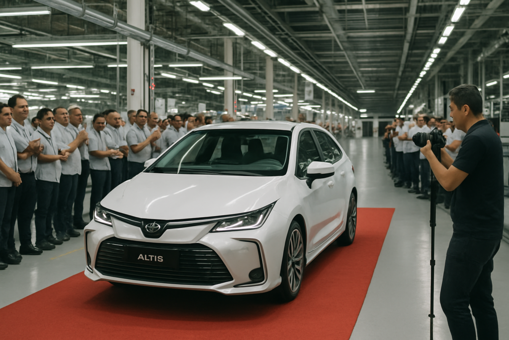 O Legado do Último Corolla: Celebração da História Automotiva da Toyota no Brasil