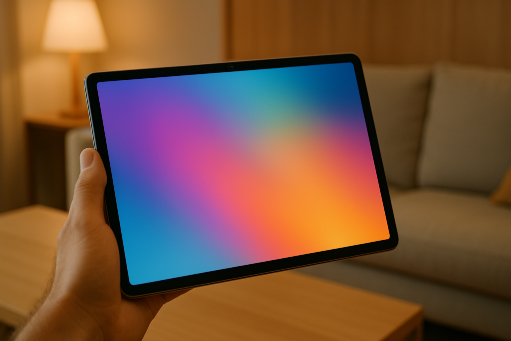 Samsung inova com tablet que pode ter câmera frontal em furo na tela; descubra os detalhes