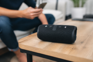 Imagem ilustrativa: Caixas de som Bluetooth portáteis como escolher e modelos em promoção na Amazon