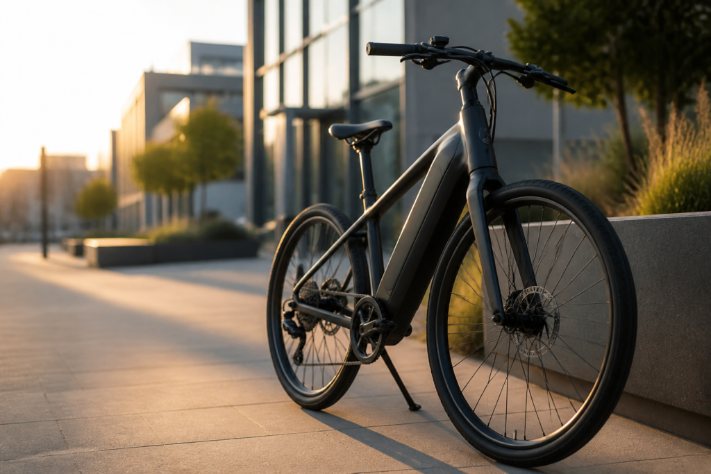 Imagem ilustrativa: E-bike premium da Also aposta em design futurista e sistema elétrico inovador