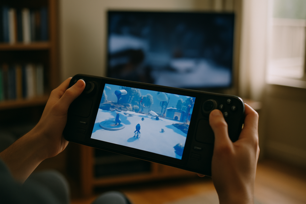 Emulador de PS5 avança e roda jogo comercial no Steam Deck